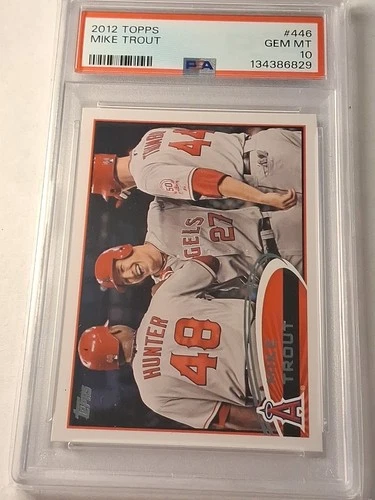 2012 Topps - Mike Trout #446 - PSA 10 Gem MINT