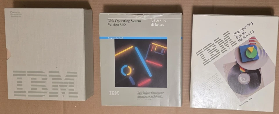 IBM PC DOS 2.1 + 3.3 + 4.0 Technical Reference Manuals~ 3.5" + 5.25" Floppy