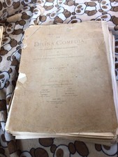 Die Göttliche Komödie Von Dante Der HÖLLE. Berthier. Italien. 17 Hefte. Göttlich