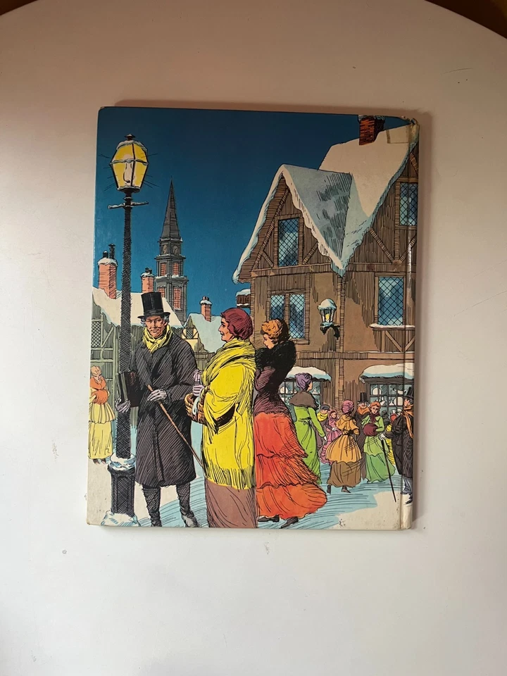 Vintage 1961 "Dickens' Christmas Carol" by Charles Dickens Hardcover Book - image 2 of 4
