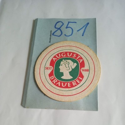 1 Stück Bierdeckel Augusta Brauerei Augsburg (2) aus Sammlung, Nr. 851