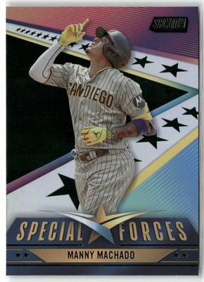 Manny Machado - 2024 Stadium Club - Special Forces Black /99 - #SF-10