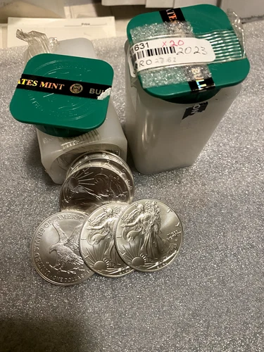 2023 Silver American Eagle 1 Dollar 1 oz 0.999 Fine  Silver unc U.S. Coin (#15)