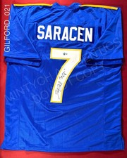Zach Gilford signed Matt Saracen custom jersey Friday Night Lights Beckett