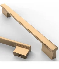 Amerdeco 10 Pack Champagne Bronze  Cabinet Pulls 9 Inch