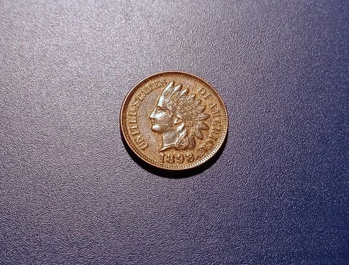 Very Choice AU 1898 Indian Head Cent