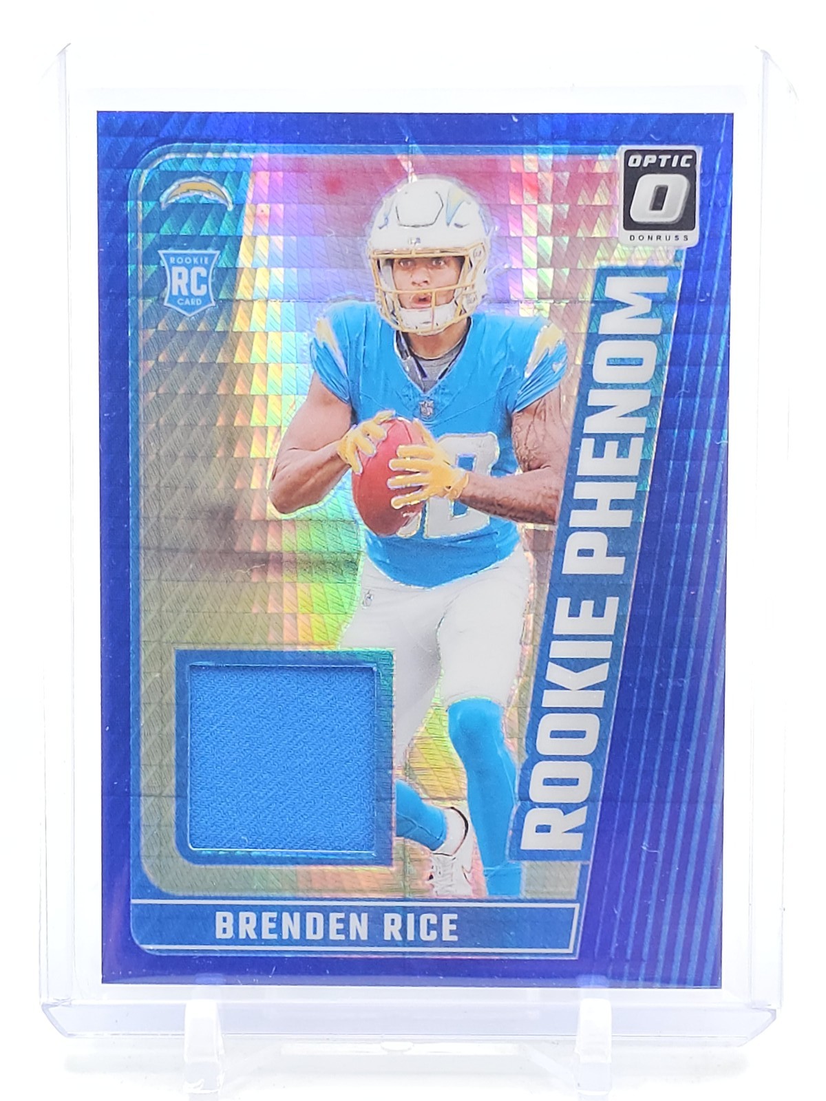 Brenden Rice Panini Donruss Optic Rookie Phenoms Relics #RPBBRE Base