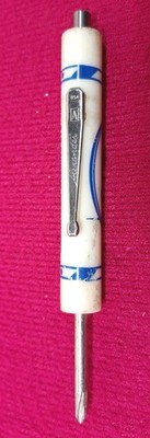 Vintage Alexander Cronatron Miniature Pocket Magnetic Top Phillips Screwdriver