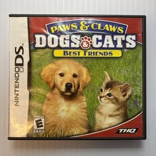 Nintendo DS Paws And Claws Dogs And Cats Best Friends CIB