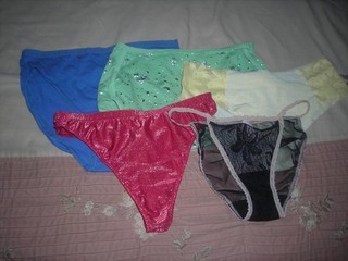 5 Pairs Vintage VICTORIA’S SECRET Hi Leg String Bikini Thong Tanga Panties M