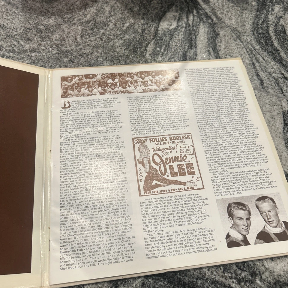 Jan & Dean Anthology Album 2xlp UAS-9961 1971 vinyl - Image 3 of 4