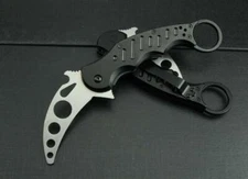 Aluminum Metal Blade Trainer Saber Karambit Knife Training Pratics Sports Tools