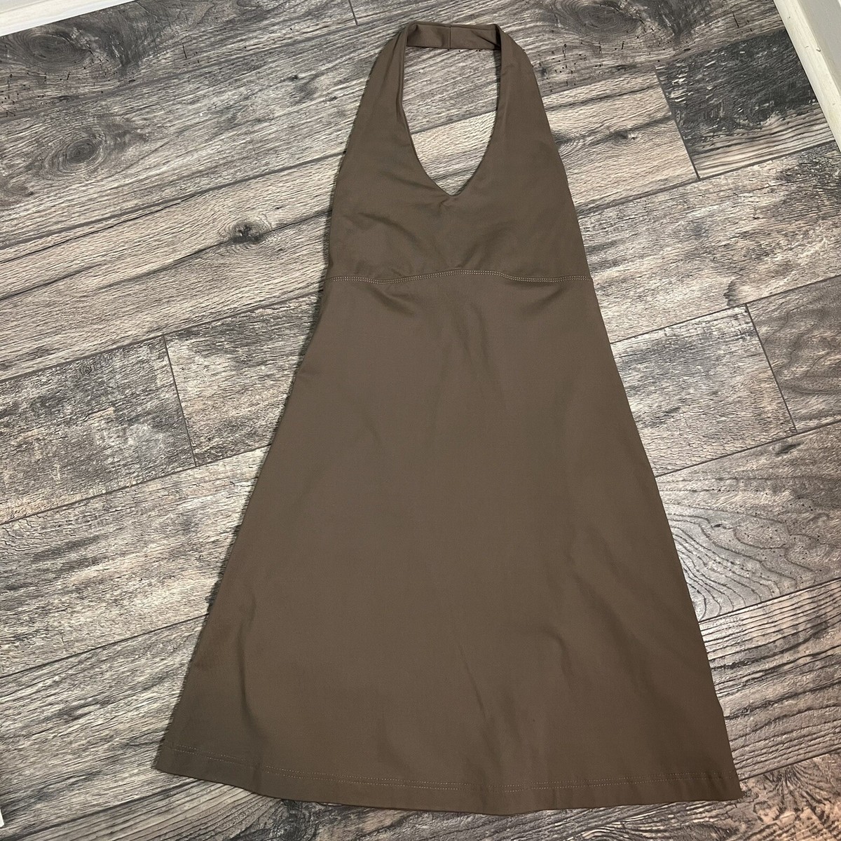 attitudes by renee regular como jersey tank midi dress Attitudes by Renee Reversible Printed Como Jersey Dress Olive Wing / M main image 1