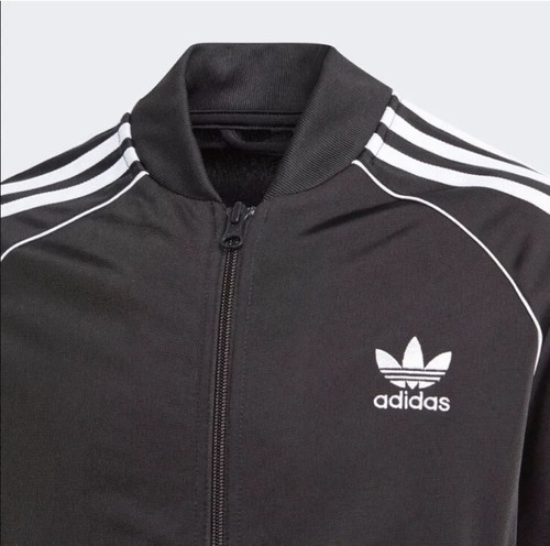 ADIDAS ADICOLOR SST TRACK JACKET GN8451 Black / White XL (Kids) new - Picture 2 of 4