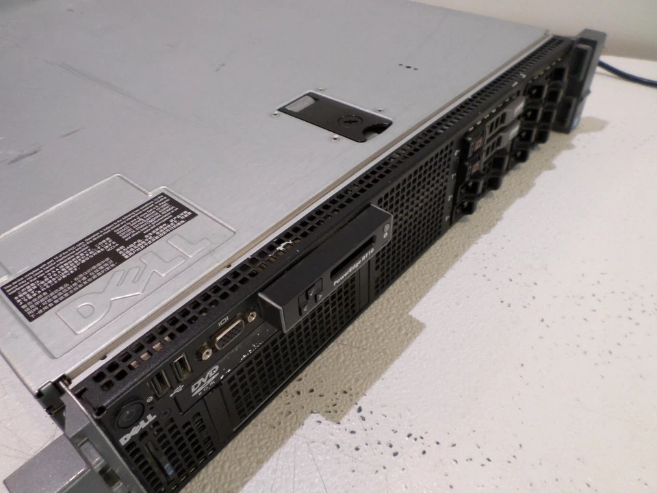 Dell PowerEdge R710 - No RAM, 2 x Xeon X5650, 2 x 146GB HDD, 2 x 870W Pwr Sup - Image 4 of 4