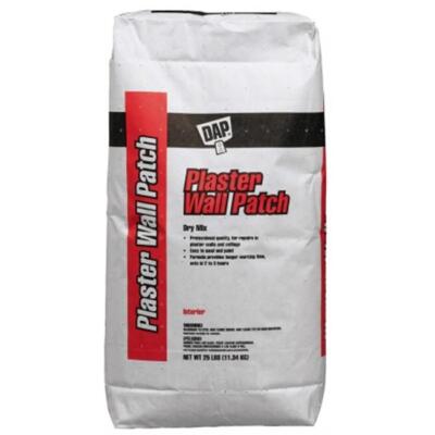 DAP 10304 Plaster Wall Patch, White, 25 lb. Bag