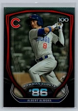 Bowman #BTP-86 Albert Almora Bowman Scouts Top 100