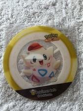 Togepi Pokemon Cafe Clear Card Coaster Pokemon Center Promo Japanese B6789