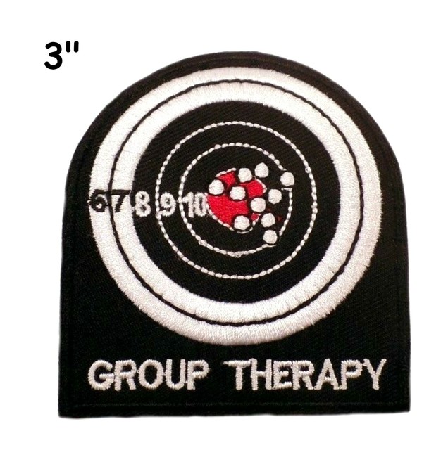 Group Therapy Target Shooting Military Tactical Embroider Hook/loop