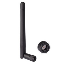 5.8GHz 3dBi Omni WIFI Antenna RP-SMA Male Plug for Wireless route Black, 107mm