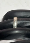 VINTAGE STERLING SILVER SOLID SILVER SIZE 5.5 BAND 4.9 MM STAMPED 925 FC