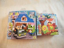 Pixel Pops Bundle Zombie Invasion and Parrot - Both are New In Box