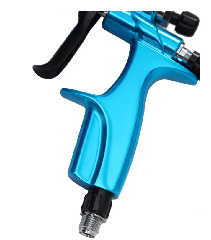 Automobile Spray Gun HVLP Blue Tool Spray Gun TE20 Hood 1.3mm Gun Needle Nozzle Foto 4 de 4