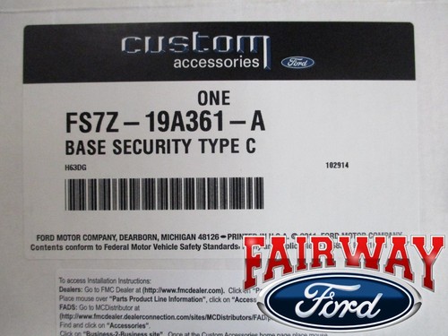 15 thru 17 Mustang OEM Genuine Ford Parts Remote Start & Security System Kit - Bild 9 von 11