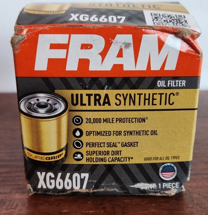 Fram XG6607 cross reference oil filters