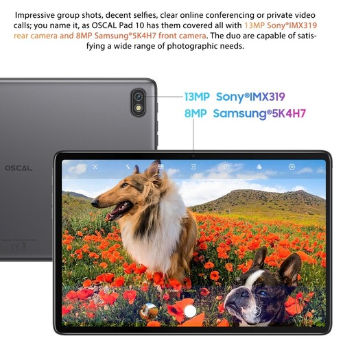 10.1'' Blackview Oscal Pad 10 8GB 128GB 6580mAh 13MP Android 12.0 Dual 4G Tablet - Picture 8 of 21