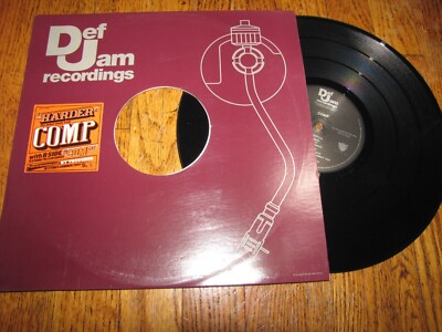 Comp Rapper Def Jam COMP - HARDER - PROMO DEF JAM RECORDS 12