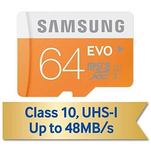 For Samsung Galaxy S20 S21 S22 64GB Memory Card Samsung Evo High Speed MicroSD - Image 2 of 3