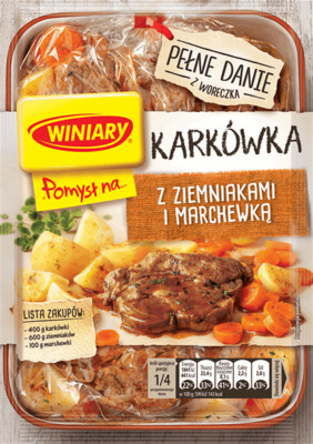 10x Winiary Idee für Schweinenacken mit Kartoffeln Fix  30g