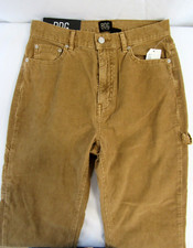 BDG Urban Outfitters Corduroy Pants Slim Straight Carpenter Brown Women's 28 New