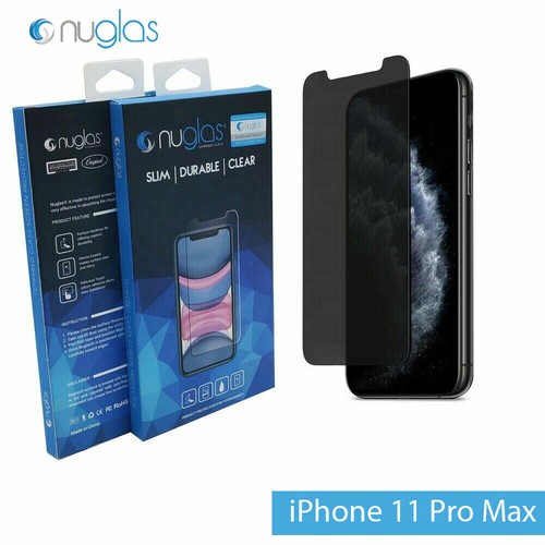 Screen Protector Nuglas Privacy Anti-Spy Glass For iPhone 15 12 13 11 16 Pro Max - Picture 23 of 35