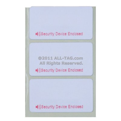 2000 Checkpoint  Compatible 8.2 RF Label 1x1.5'' size Soft Tag 