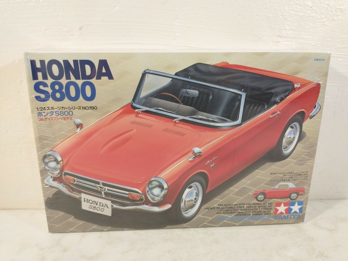 ミニカー TAMIYA HONDA S800 1997 Tamiya Honda S800 Sports Car Series 1:24 Scale Model Kit