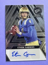2024 Leaf Press Pass Premium Ethan Garbers Auto /99 #BA-EG1 UCLA Bruins