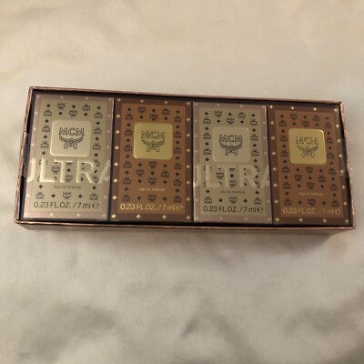 MCM Miniatures Collection 4PC Dabber Set MCM & MCM Ultra Eau De Parfum NIB