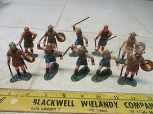 VTG Lot Marx Warriors of the World WOW Vikings 60mm Figures Soldiers Set HK L2 | eBay