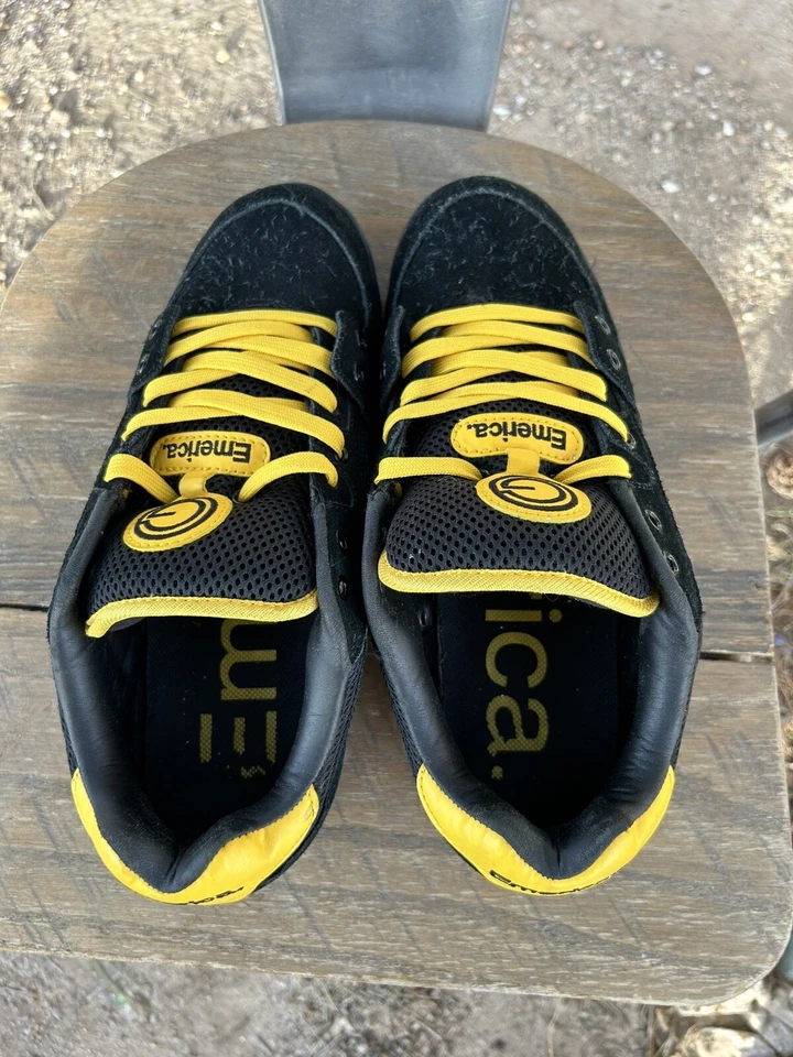 Vintage Emerica 2008 Marc Johnson OG One 1 Skateboarding Shoes Sk8 Pro Model - Image 4 of 4