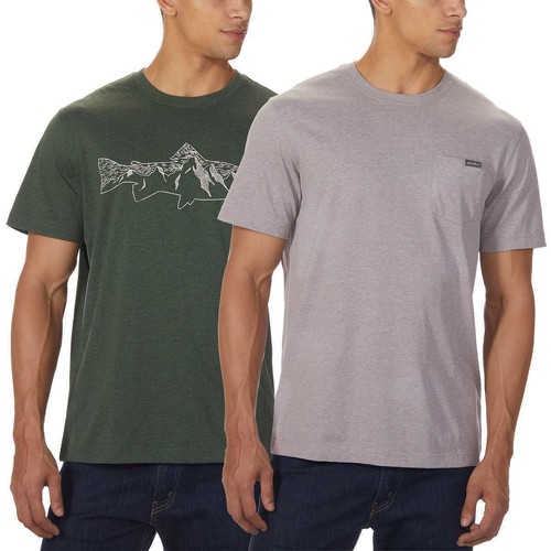Pack de 2 camisetas gráficas Eddie Bauer, tallas: XL, XXLT - Imagen 3 de 9