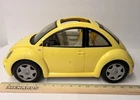 Vintage Barbie  Mattel VW Yellow Beetle Car With key, 2000