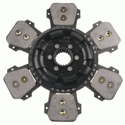 Kupplungsscheibe Sachs 1878 634 004-image