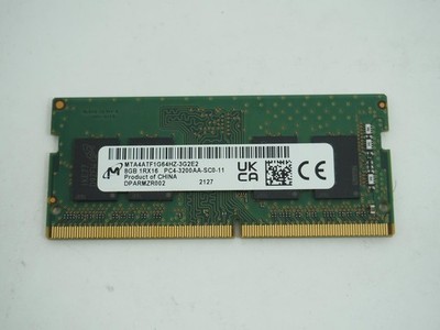 MICRON 8GB PC4-3200AA Laptop Ram / SO-DIMM Memory - MTA4ATF1G64HZ - 3G2E2