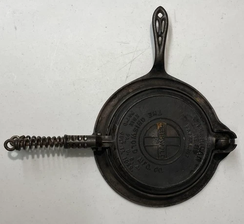Griswold Mfg Co American No. 8 Waffle Iron Low Base