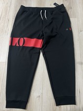Polo Sport Ralph Lauren Spell Out Jogger Sweat Pants Double Knit Sz 1XB