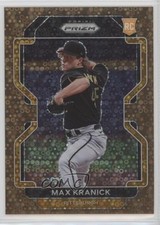 2022 Panini Prizm Tier II Bronze Donut Circle Prizm 37/40 Max Kranick #185 he0