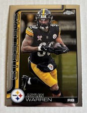 Jaylen Warren Topps Chrome #253 Steelers