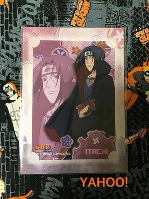 Rare Animate Limited NARUTO Naruto Shippuden Bromide Uchiha Itachi Pierrot 30th